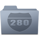 Route Folder Graphite icon